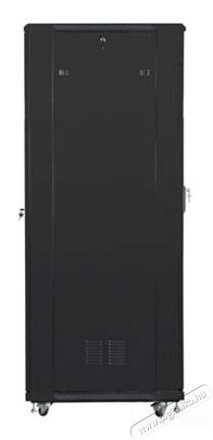 LANBERG FF01-8842-12B 19" 42U SZ&Eacute;L:800 M&Eacute;LY:800 MAG:2047 lapraszerelt &uuml;vegajt&oacute;s fekete rack szekr&eacute;ny Iroda &eacute;s sz&aacute;m&iacute;t&aacute;stechnika - Egy&eacute;b sz&aacute;m&iacute;t&aacute;stechnikai term&eacute;k - 458779