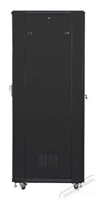 LANBERG FF01-8842-12B 19" 42U SZ&Eacute;L:800 M&Eacute;LY:800 MAG:2047 lapraszerelt &uuml;vegajt&oacute;s fekete rack szekr&eacute;ny Iroda &eacute;s sz&aacute;m&iacute;t&aacute;stechnika - Egy&eacute;b sz&aacute;m&iacute;t&aacute;stechnikai term&eacute;k - 458779