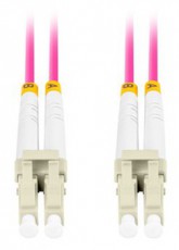 LANBERG FO-LULU-MD41-0010-VT duplex optikai patch kábel 4xLC/UPC csatlakozóval, 50/125 LSZH OM4, 1m Tv kiegészítők - Kábel / csatlakozó - Optikai kábel - 458238