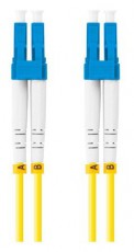 LANBERG FO-LULU-SD11-0020-YE duplex optikai patch kábel 4xLC/UPC csatlakozóval, duplex 9/125 LSZH, 2m Tv kiegészítők - Kábel / csatlakozó - Optikai kábel - 458278