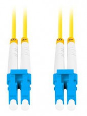 LANBERG FO-LULU-SD11-0030-YE duplex optikai patch kábel 4xLC/UPC csatlakozóval, duplex 9/125 LSZH, 3m Tv kiegészítők - Kábel / csatlakozó - Optikai kábel - 458279