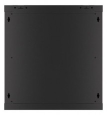 LANBERG WF01-6412-10B 19" 12U SZÉL:600 MÉLY:450 MAG:640 lapraszerelt üvegajtós fekete fali rack szekrény Iroda és számítástechnika - Egyéb számítástechnikai termék - 458781