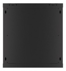 LANBERG WF01-6612-10B 19" 12U SZÉL:600 MÉLY:600 MAG:640 lapraszerelt üvegajtós fekete fali rack szekrény Iroda és számítástechnika - Egyéb számítástechnikai termék - 458782