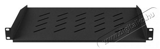 LANBERG AK-1008-B 19 1U M&Eacute;LY:315mm MAX:25kg fix fekete t&aacute;lca 2 ponton r&ouml;gz&iacute;tett csavarral H&aacute;ztart&aacute;s / Otthon / K&uuml;lt&eacute;r - Egy&eacute;b h&aacute;ztart&aacute;si term&eacute;k - 461993
