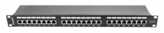 LANBERG PPS6-1024-B 19"/1U 24port Cat6 FTP &aacute;rny&eacute;kolt fekete patch panel H&aacute;ztart&aacute;s / Otthon / K&uuml;lt&eacute;r - Egy&eacute;b h&aacute;ztart&aacute;si term&eacute;k - 466548