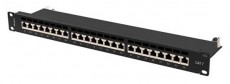 LANBERG PPS7-1024-B 19/1U 24port Cat7 FTP &aacute;rny&eacute;kolt fekete patch panel Iroda &eacute;s sz&aacute;m&iacute;t&aacute;stechnika - Egy&eacute;b sz&aacute;m&iacute;t&aacute;stechnikai term&eacute;k - 466551