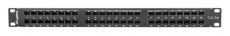 LANBERG PPU5-1048-B 19"/1U 48port Cat5e UTP &aacute;rny&eacute;kolatlan fekete patch panel - H&aacute;ztart&aacute;s / Otthon / K&uuml;lt&eacute;r - Egy&eacute;b h&aacute;ztart&aacute;si term&eacute;k - 466552
