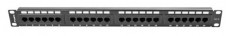 LANBERG PPU6-1024-B 19"/1U 24port Cat6 UTP &aacute;rny&eacute;kolatlan fekete patch panel - H&aacute;ztart&aacute;s / Otthon / K&uuml;lt&eacute;r - Egy&eacute;b h&aacute;ztart&aacute;si term&eacute;k - 466547