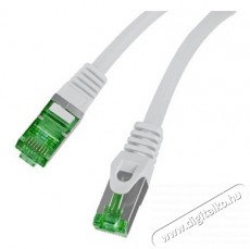LANBERG PCF7-10CU-0050-S 0,5m Cat7 S/FTP AWG26 LSZH árnyékolt szürke patch kábel Iroda és számítástechnika - Hálózat - Hálózati kiegészítő - 462051