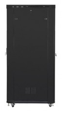 LANBERG FF01-8242-23BL 19" 42U SZÉL:800mm MÉLY:1200mm MAG:2127mm lapraszerelt LCD hálós fémajtós fekete rack szekrény Iroda és számítástechnika - Számítógép tartozék - Számítógépház - 506970