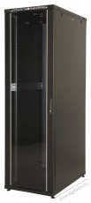 Lande LN-CK32U6060-BL CK 19" 32U 600x600 fekete álló rack szekrény Iroda és számítástechnika - Hálózat - Hálózati kiegészítő - 395592