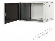 Lande LN-EUBOX07U5445-LG-1 EURObox 19 7U 540x450 szürke fali rack szekrény Iroda és számítástechnika - Hálózat - Hálózati kiegészítő - 395583