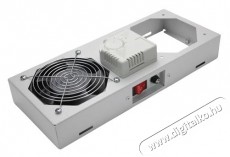 Lande LN-FAN-THM-1FWMIP-LG 1 modulos szürke ventilátor egység termosztáttal Iroda és számítástechnika - Hálózat - Hálózati kiegészítő - 395575