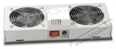 Lande LN-FAN-THM-2FWMIP-LG 2 modulos szürke ventilátor egység termosztáttal Iroda és számítástechnika - Hálózat - Hálózati kiegészítő - 395576