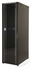 Lande LN-CK22U6060-BL CK 19 22U 600x600 fekete álló rack szekrény Háztartás / Otthon / Kültér - Egyéb háztartási termék - 436825