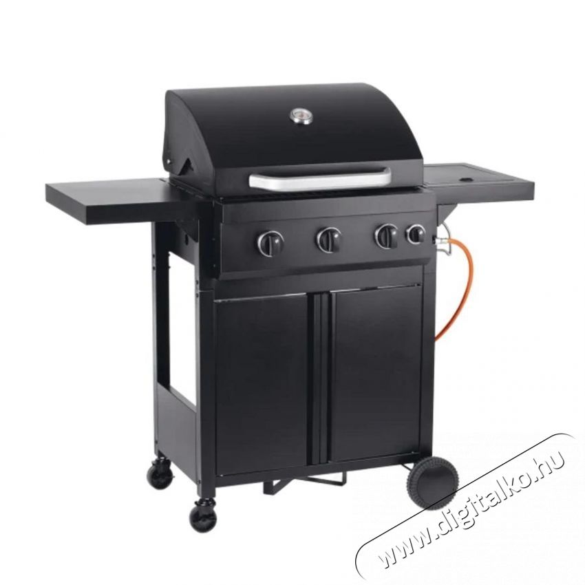 Landmann Rookie 3.1 g&aacute;zgrill, 2 fő&eacute;gő 2x2,9 kW + mell&eacute;k&eacute;gő 3,0 kW, főzőfel&uuml;let 48,5x37,5 cm, 128,5x54 cm, magass&aacute;g 114,5 cm. H&aacute;ztart&aacute;s / Otthon / K&uuml;lt&eacute;r - K&uuml;lt&eacute;r / kerti term&eacute;k / grill - Kerti grill - 535398