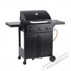 Landmann Rookie 3.1 g&aacute;zgrill, 2 fő&eacute;gő 2x2,9 kW + mell&eacute;k&eacute;gő 3,0 kW, főzőfel&uuml;let 48,5x37,5 cm, 128,5x54 cm, magass&aacute;g 114,5 cm. H&aacute;ztart&aacute;s / Otthon / K&uuml;lt&eacute;r - K&uuml;lt&eacute;r / kerti term&eacute;k / grill - Kerti grill - 535398