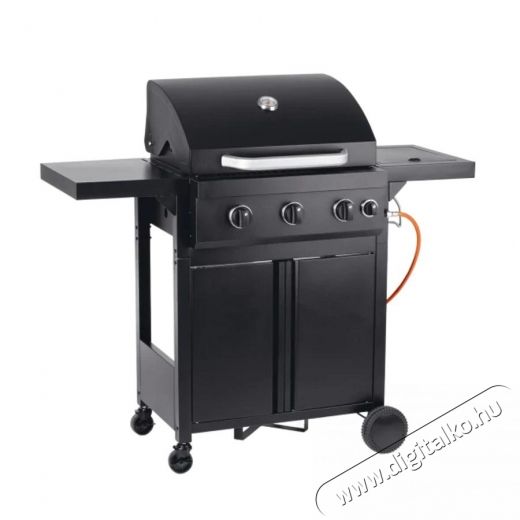 Landmann Rookie 3.1 g&aacute;zgrill, 2 fő&eacute;gő 2x2,9 kW + mell&eacute;k&eacute;gő 3,0 kW, főzőfel&uuml;let 48,5x37,5 cm, 128,5x54 cm, magass&aacute;g 114,5 cm. H&aacute;ztart&aacute;s / Otthon / K&uuml;lt&eacute;r - K&uuml;lt&eacute;r / kerti term&eacute;k / grill - Kerti grill - 535398