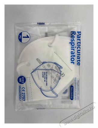 Langshi MSK2 FFP2 (1db/cs) szűrési szintű szelep nélküli részecskeszűrős szájmaszk Szépségápolás / Egészség - Testápolás - Kiegészítő - 437035