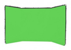 Lastolite LL LB7622 Panoráma háttér 4 m chromakey zöld Fotó-Videó kiegészítők - Háttér - Vászon háttér - 346385