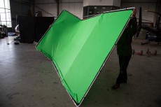 Lastolite LL LB7622 Panoráma háttér 4 m chromakey zöld Fotó-Videó kiegészítők - Háttér - Vászon háttér - 346385