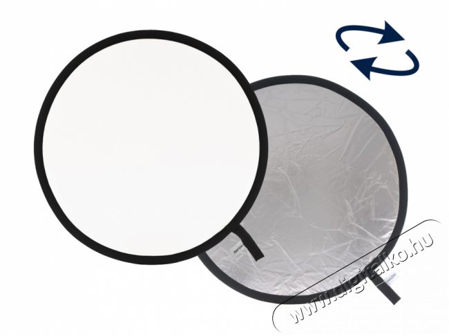 Lastolite LR3031 76cm derítőlap - ezüst/fehér Fotó-Videó kiegészítők - Fényterelő - Derítőlap - 303592