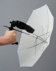 Lastolite LU2126 Brolly grip szett (fogantyú + áteresztő 50cm ernyővel) Fotó-Videó kiegészítők - Fényterelő - Ernyő - 304087