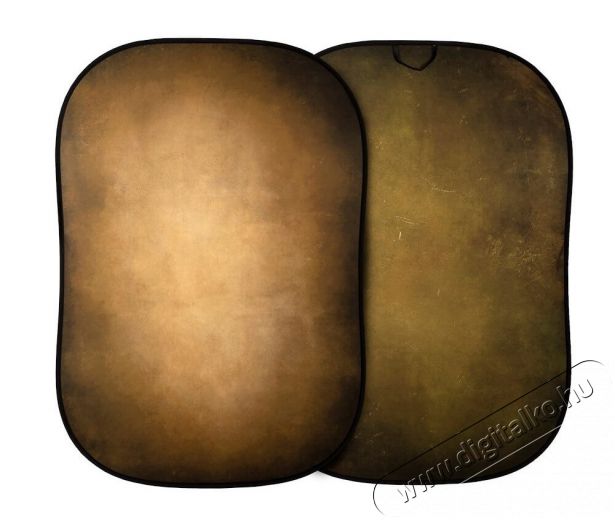 Lastolite Vintage &ouml;sszecsukhat&oacute; h&aacute;tt&eacute;r 1,5 x 2,1 m Tobacco/Olive Fot&oacute;-Vide&oacute; kieg&eacute;sz&iacute;tők - H&aacute;tt&eacute;r - V&aacute;szon h&aacute;tt&eacute;r - 346399