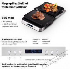 Lauben Contact Grill Deluxe 2000ST Konyhai termékek - Konyhai kisgép (sütés / főzés / hűtés / ételkészítés) - Kontakt grill sütő / sütőlap - 500676