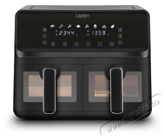 Lauben DualZone Air Fryer 8000BC Konyhai termékek - Konyhai kisgép (sütés / főzés / hűtés / ételkészítés) - Légkeveréses főzőgép / elektromos kukta / multifunkciós sütő - 500678