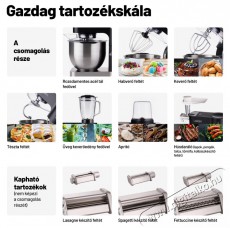 Lauben Kitchen Machine 1200WT Konyhai robotgép Konyhai termékek - Konyhai kisgép (előkészítés / feldolgozás) - Konyhai robotgép - 500680