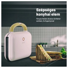 Lauben LBNSM900WW Sandwich Maker 3in1 900 W Konyhai termékek - Konyhai kisgép (sütés / főzés / hűtés / ételkészítés) - Melegszendvics / gofri sütő - 500740
