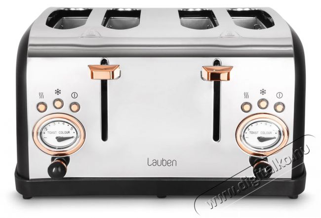 Lauben 4 Slice Toaster 1500BC Konyhai termékek - Konyhai kisgép (sütés / főzés / hűtés / ételkészítés) - Kenyérpirító - 504777