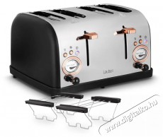Lauben 4 Slice Toaster 1500BC Konyhai termékek - Konyhai kisgép (sütés / főzés / hűtés / ételkészítés) - Kenyérpirító - 504777