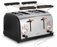 Lauben 4 Slice Toaster 1500BC Konyhai termékek - Konyhai kisgép (sütés / főzés / hűtés / ételkészítés) - Kenyérpirító - 504777