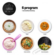 Lauben Multifunction Rice Cooker 1200WR Rose Gold Edition Konyhai termékek - Konyhai kisgép (sütés / főzés / hűtés / ételkészítés) - Rizsfőző - 504780