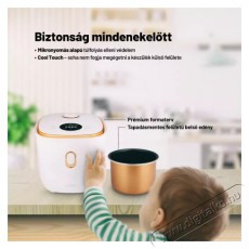 Lauben Multifunction Rice Cooker 1200WR Rose Gold Edition Konyhai termékek - Konyhai kisgép (sütés / főzés / hűtés / ételkészítés) - Rizsfőző - 504780