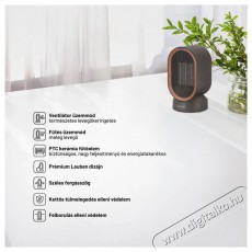 Lauben Desk Fan&Heater 2in1 600BB Háztartás / Otthon / Kültér - Ventilátor / Légkondicionáló - Asztali ventilátor - 512038