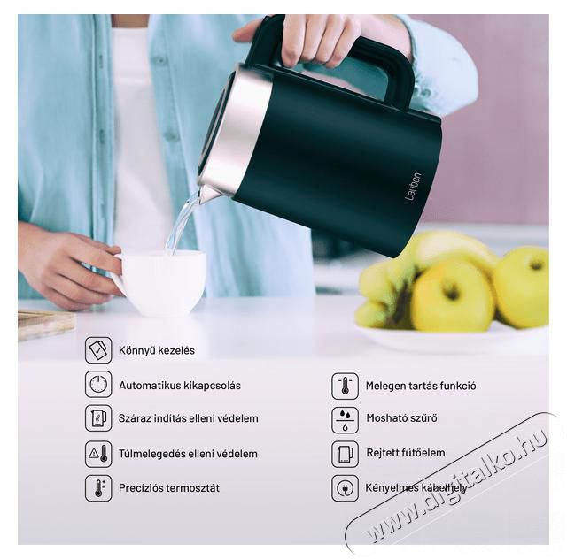 Lauben EK17SB Konyhai term&eacute;kek - V&iacute;zforral&oacute; / teafőző - 513115