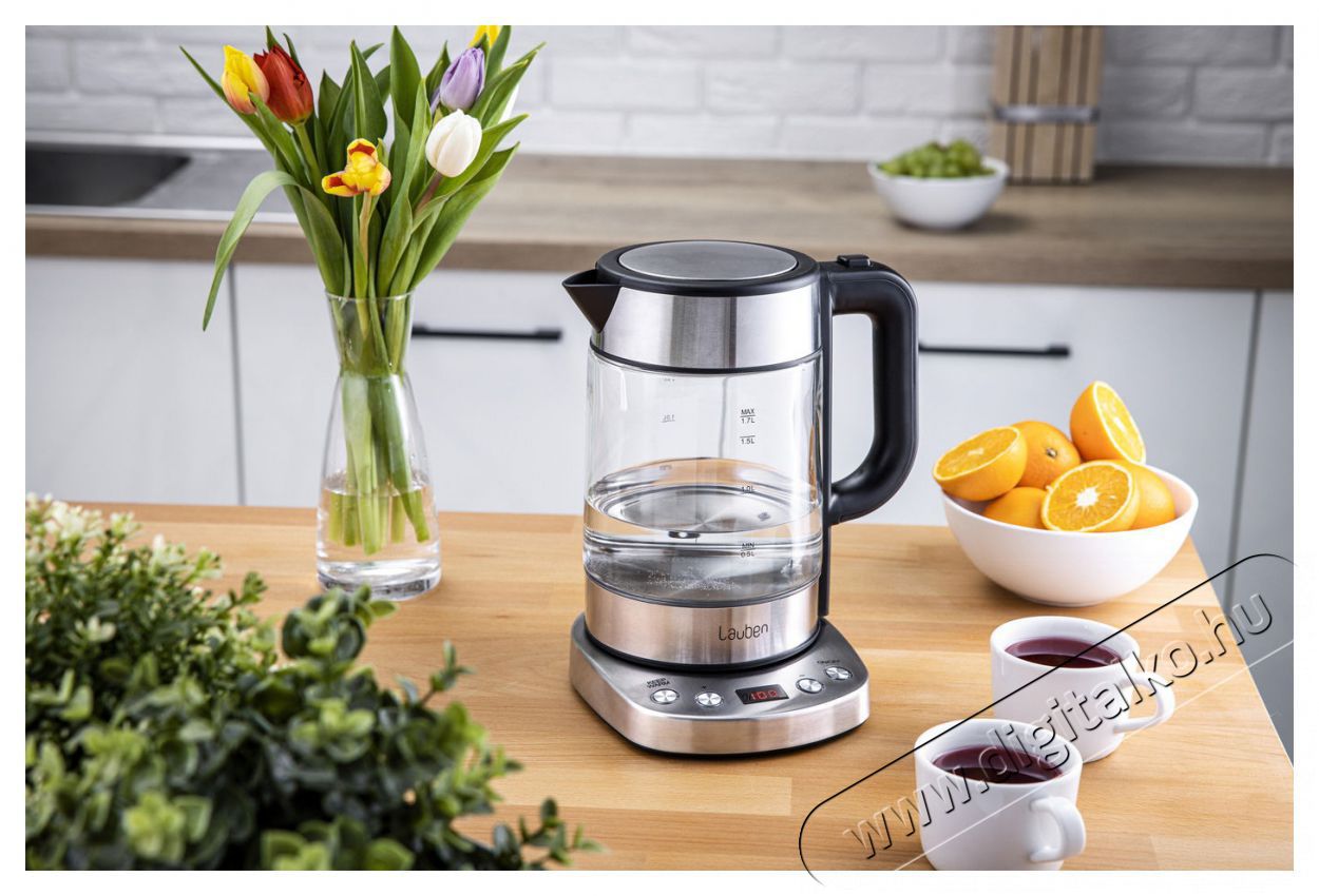 Lauben Electric Kettle EK17GS Konyhai term&eacute;kek - V&iacute;zforral&oacute; / teafőző - 513112