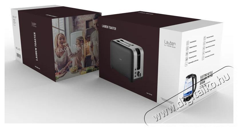 Lauben Toaster T17BG Konyhai kisg&eacute;p (s&uuml;t&eacute;s / főz&eacute;s / hűt&eacute;s / &eacute;telk&eacute;sz&iacute;t&eacute;s) Konyhai term&eacute;kek - Konyhai kisg&eacute;p (s&uuml;t&eacute;s / főz&eacute;s / hűt&eacute;s / &eacute;telk&eacute;sz&iacute;t&eacute;s) - Keny&eacute;rpir&iacute;t&oacute; - 522327