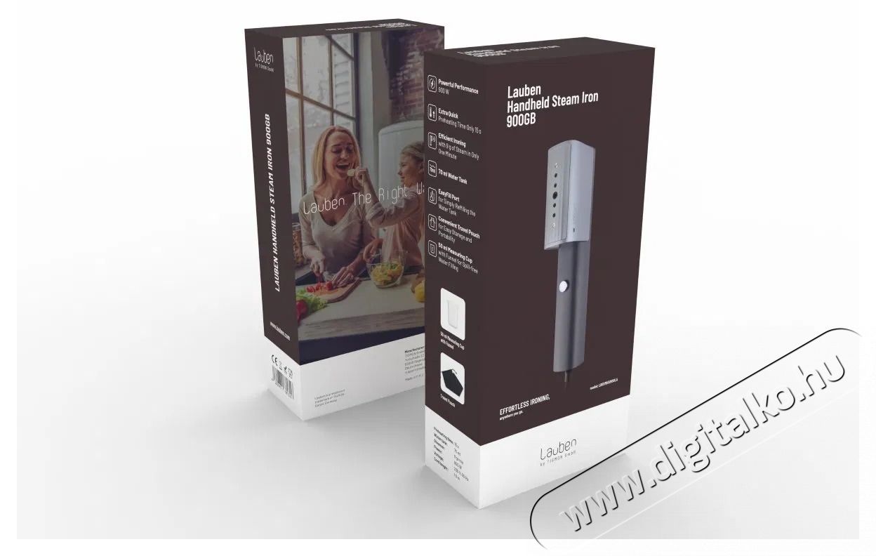 Lauben Handheld Steam Iron 900GB ruhagőz&ouml;lő H&aacute;ztart&aacute;s / Otthon / K&uuml;lt&eacute;r - Tiszt&iacute;t&oacute; / mos&oacute; - K&eacute;zi gőztiszt&iacute;t&oacute; / gőzborotva - 531889