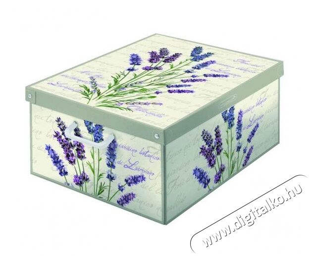 Lavatelli 660LA Collection Lavanda Parfumed levendula illatú, színes tároló doboz (50x39x24 cm) Háztartás / Otthon / Kültér - Egyéb háztartási termék - 305311
