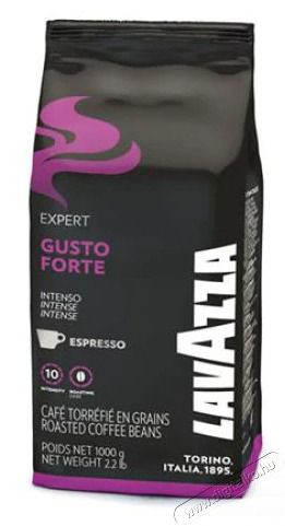 Lavazza Gusto Forte szemes kávé 1kg Konyhai termékek - Kávéfőző / kávéörlő / kiegészítő - Kávé kapszula / pod / szemes / őrölt kávé - 384117