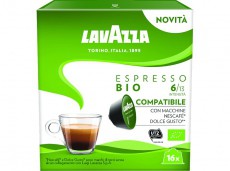 Lavazza Espresso Bio Dolce Gusto kompatibilis kapszula 16x8g Konyhai termékek - Kávéfőző / kávéörlő / kiegészítő - Kávé kapszula / pod / szemes / őrölt kávé - 386438