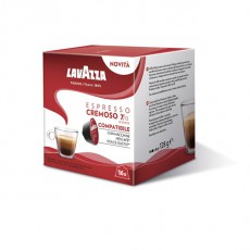 Lavazza Espresso Cremoso Dolce Gusto kompatibilis kapszula 16x8g Konyhai termékek - Kávéfőző / kávéörlő / kiegészítő - Kávé kapszula / pod / szemes / őrölt kávé - 386440
