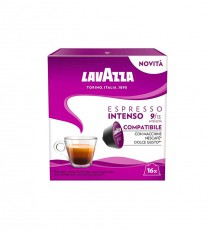 Lavazza Espresso Intenso Dolce Gusto kompatibilis kapszula 16x8g Konyhai termékek - Kávéfőző / kávéörlő / kiegészítő - Kávé kapszula / pod / szemes / őrölt kávé - 386441