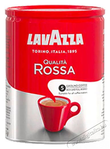 Lavazza Qualita Rossa őrölt kávé fémdobozban 250g Konyhai termékek - Kávéfőző / kávéörlő / kiegészítő - Kávé kapszula / pod / szemes / őrölt kávé - 386458