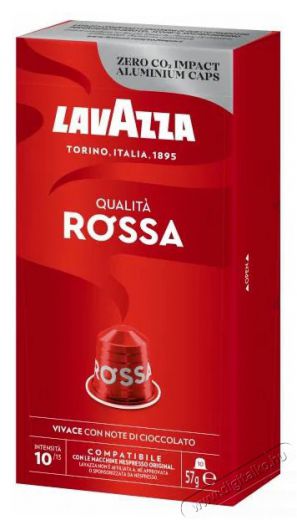 Lavazza NCC Qualita Rossa 10 db - kompatibilis a Nespresso® Original kávéfőzőkkel* Konyhai termékek - Kávéfőző / kávéörlő / kiegészítő - Kávé kapszula / pod / szemes / őrölt kávé - 503748