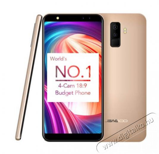 Leagoo M9 16GB Dual SIM okostelefon - arany Egyéb - Nem forgalmazzuk ! - 349889